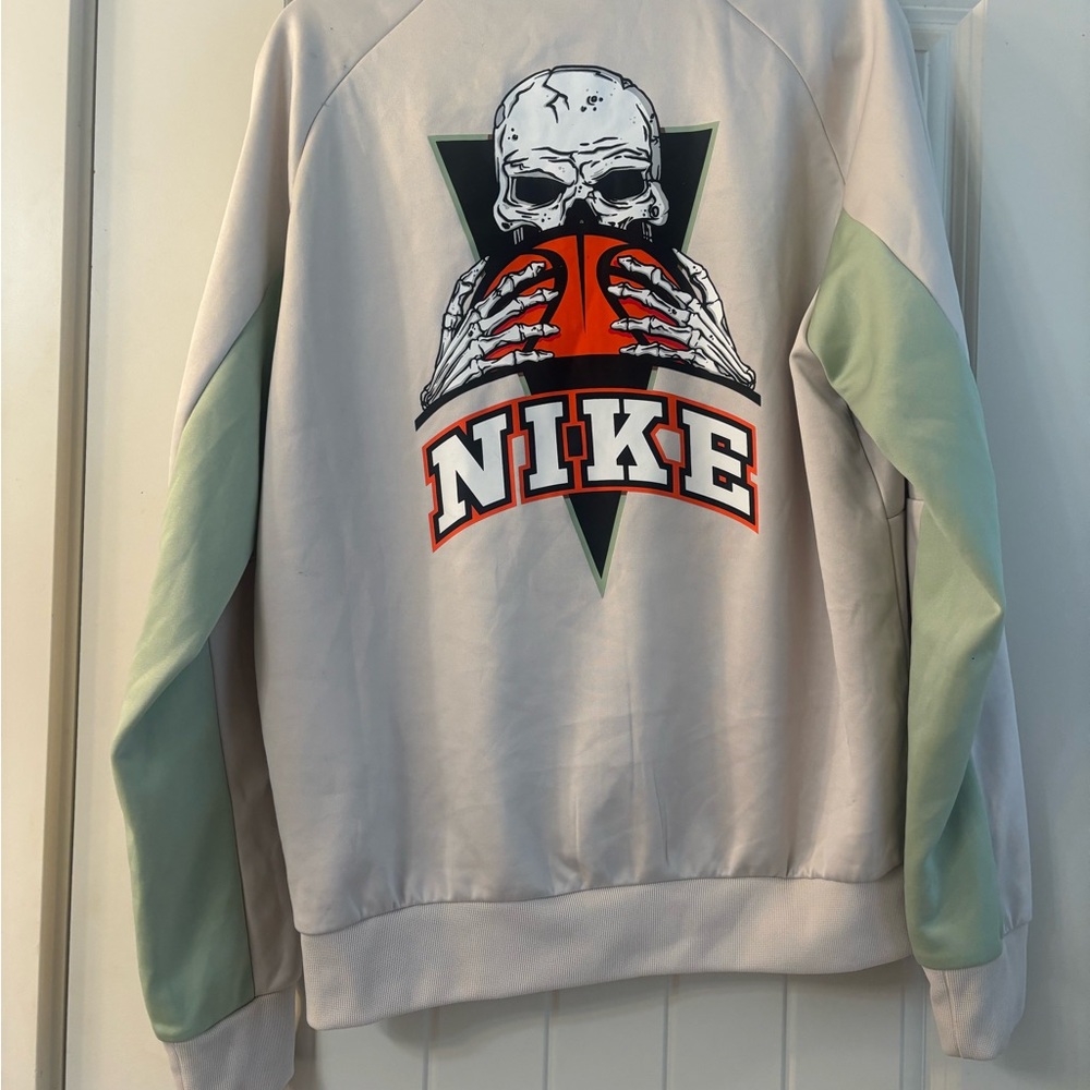 Nike Men's Basketball Frenzy Skull Full Zip Track Jacket | Size L